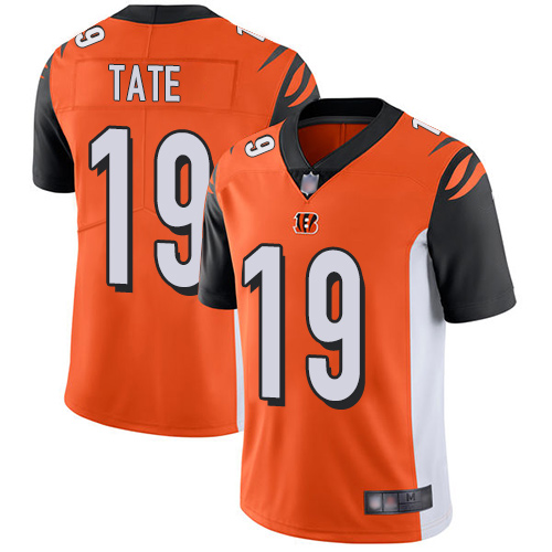 Cincinnati Bengals Limited Orange Men Auden Tate Alternate Jersey NFL Footballl #19 Vapor Untouchable->youth nfl jersey->Youth Jersey